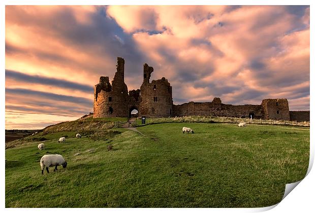 Dunstanburgh Castle Print by Northeast Images
