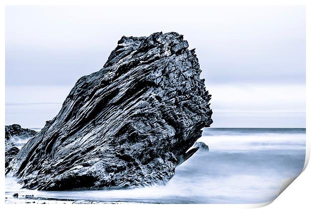 The Rock Print by David Martin