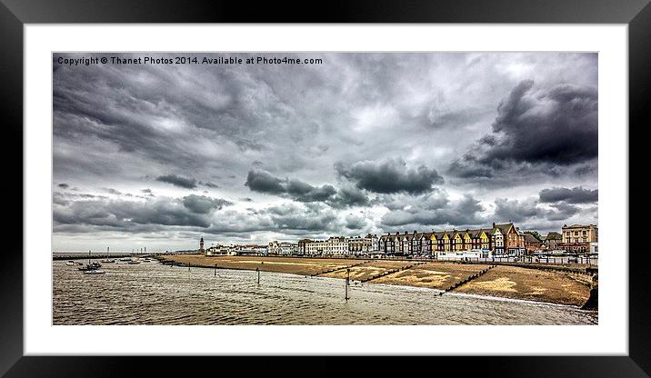 Herne Bay Framed Mounted Print by Thanet Photos