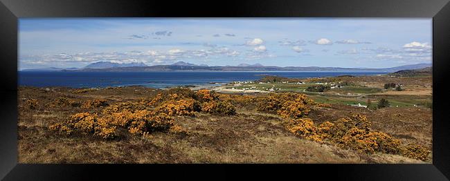 Bunacaimb, Arisaig. Framed Print by John Cameron