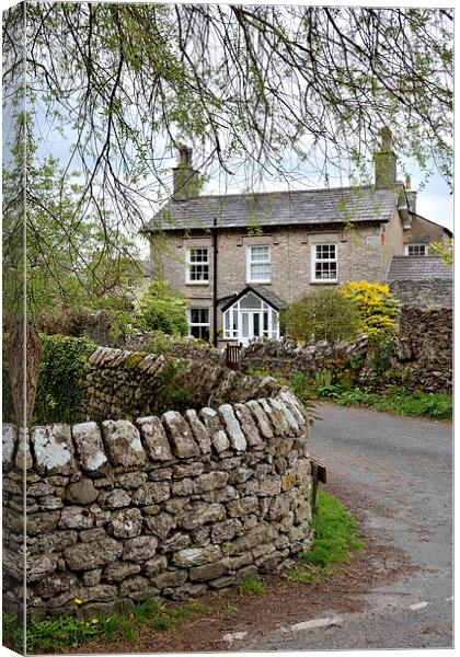 Silverdale Country House Canvas Print by Gary Kenyon