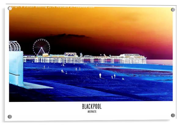 Blackpool Abstracts Acrylic by Graham Beerling
