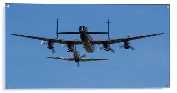 Lancaster and Hurricane Acrylic by Oxon Images