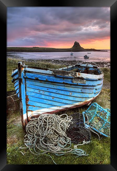 Lindisfarne, Holy Island Framed Print by Martin Williams