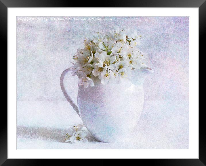 Pretty as a picture (3) Framed Mounted Print by Fine art by Rina