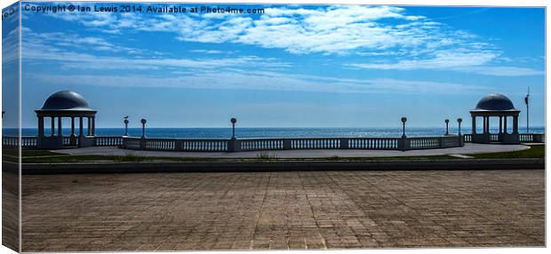 Bexhill-on-Sea Esplanade Canvas Print by Ian Lewis