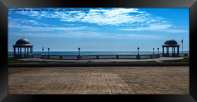 Bexhill-on-Sea Esplanade Framed Print by Ian Lewis