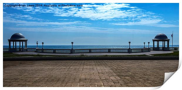 Bexhill-on-Sea Esplanade Print by Ian Lewis