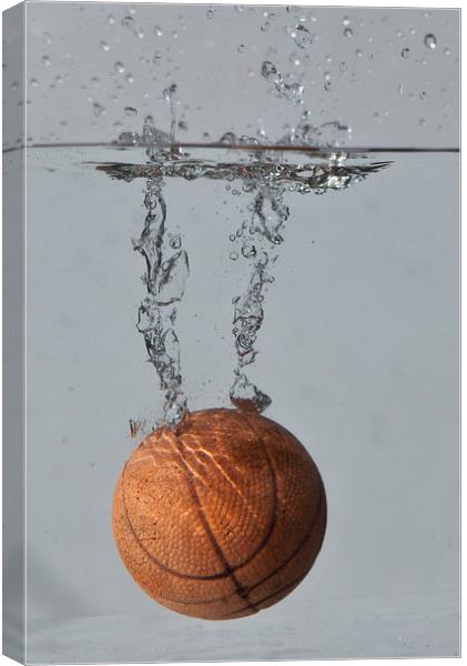 Water Ball Canvas Print by David Pacey