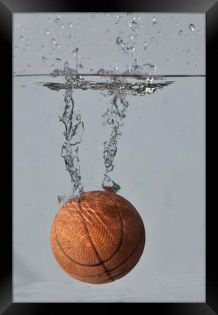 Water Ball Framed Print by David Pacey