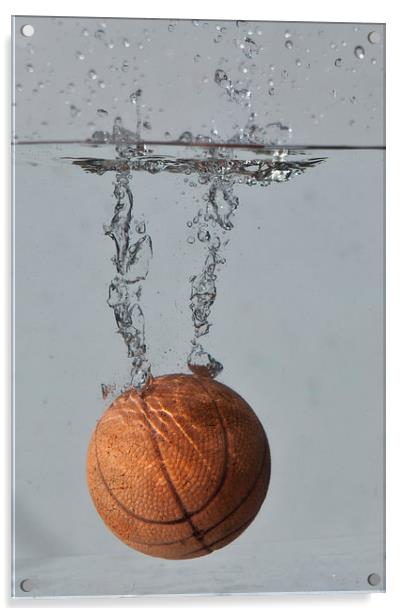 Water Ball Acrylic by David Pacey
