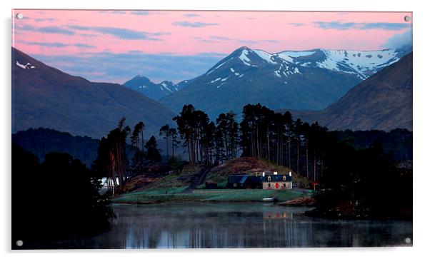 Glen Affric Acrylic by Macrae Images