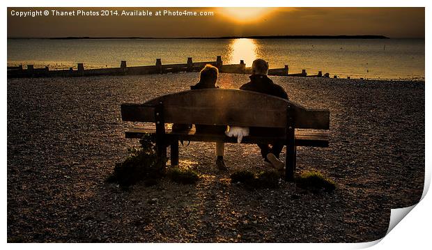 Relax Print by Thanet Photos