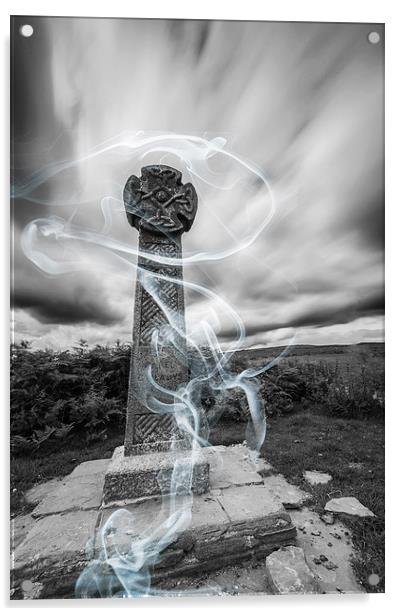 Ghostly Capel Gwladys Acrylic by Steve Purnell