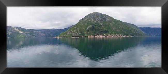 Kotor Bay Montenegro Framed Print by Sean Foreman