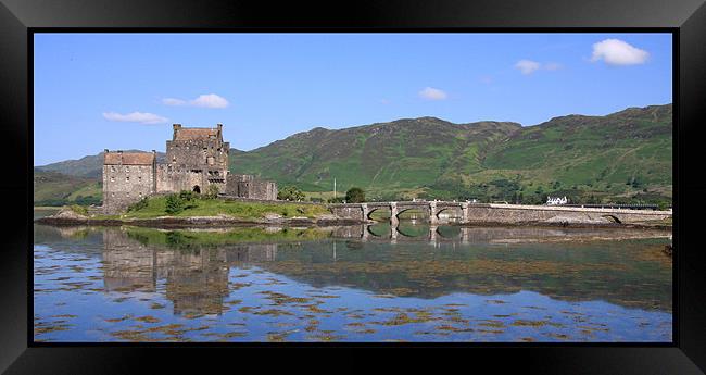 Eileen Donan castle Framed Print by john maclean