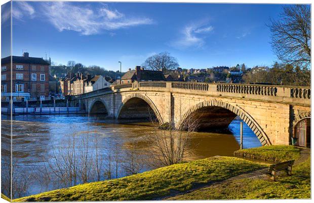 Bewdley, England Canvas Print by Andrew Roland