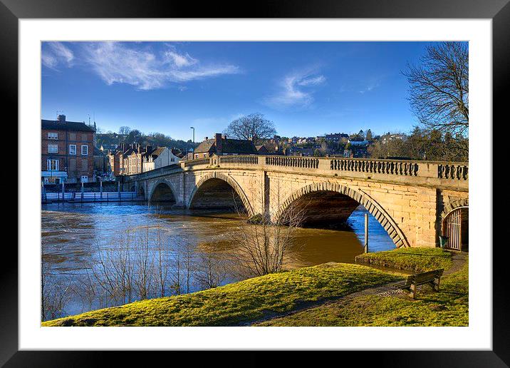 Bewdley, England Framed Mounted Print by Andrew Roland