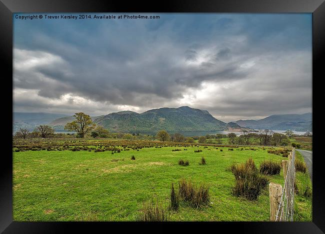 Ullswater Views Framed Print by Trevor Kersley RIP