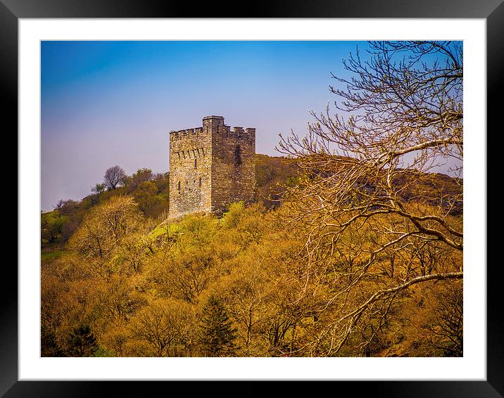Dolwyddelan Castle, Conwy, Wales, UK Framed Mounted Print by Mark Llewellyn