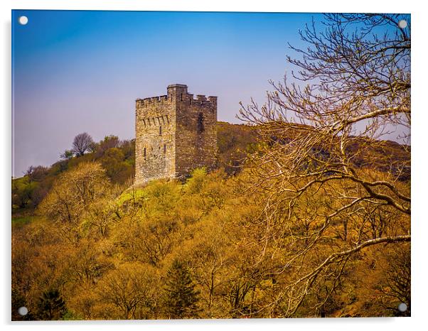 Dolwyddelan Castle, Conwy, Wales, UK Acrylic by Mark Llewellyn