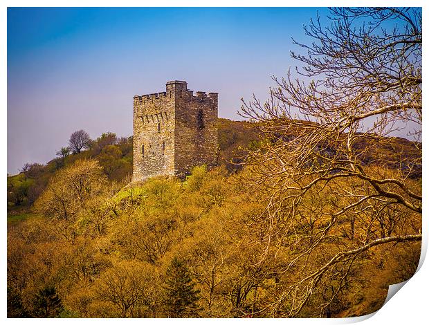 Dolwyddelan Castle, Conwy, Wales, UK Print by Mark Llewellyn