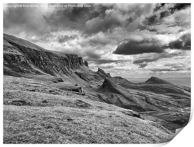 The Quiraing Isle of Skye Print by Rob Mellor