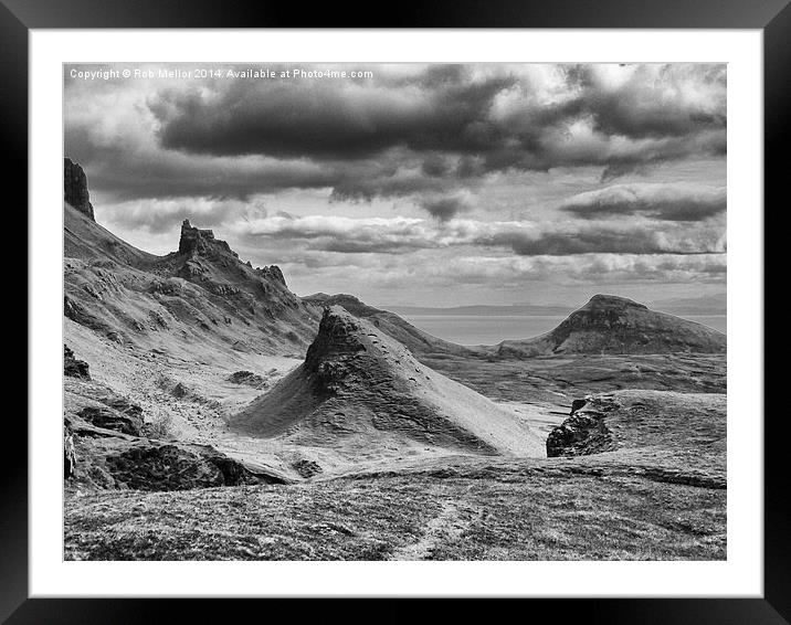 The Quiraing Isle of Skye Framed Mounted Print by Rob Mellor