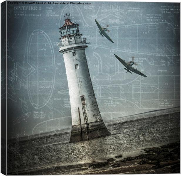 Plans and Planes Canvas Print by stewart oakes