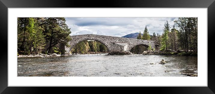 Old Bridge of Dee Framed Mounted Print by Douglas McMann