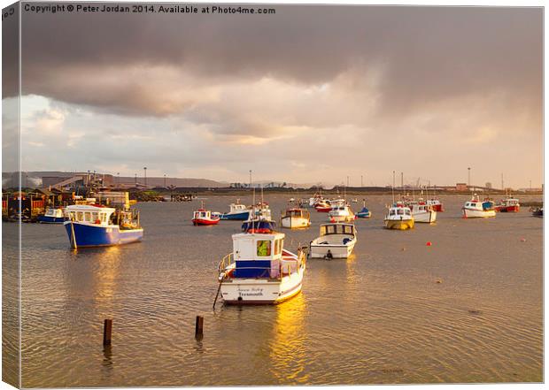 Paddys Hole Harbour Canvas Print by Peter Jordan
