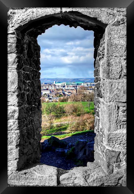 View Through St Anthonys Framed Print by Valerie Paterson