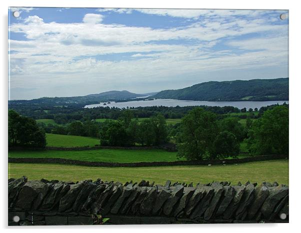 Windermere Acrylic by Stephen Brown