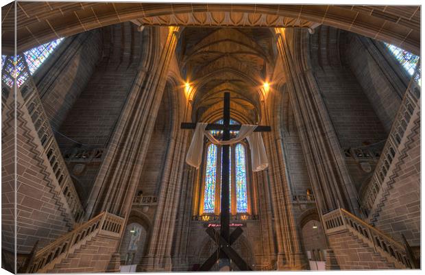 Liverpool Anglican cathedral Canvas Print by Jason Connolly