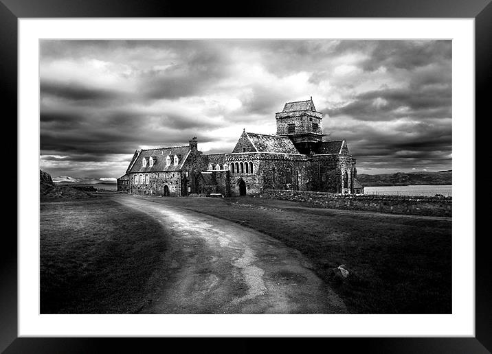 Iona Cathedral Framed Mounted Print by Jim kernan