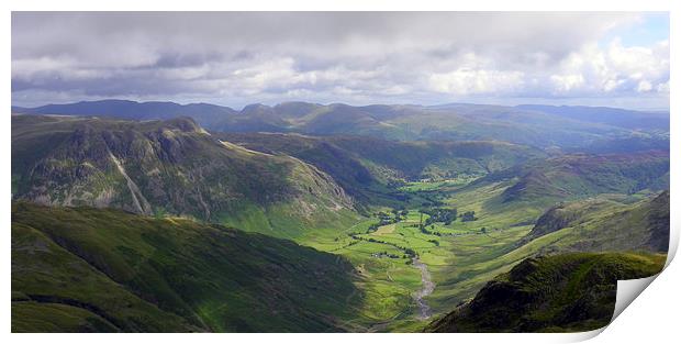 View from Pike OBlisco Print by Oliver Gibson