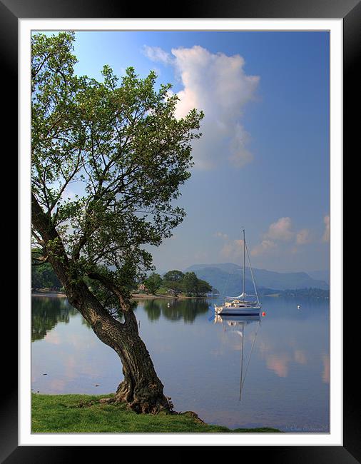Ullswater in the morning Framed Print by CHRIS ANDERSON
