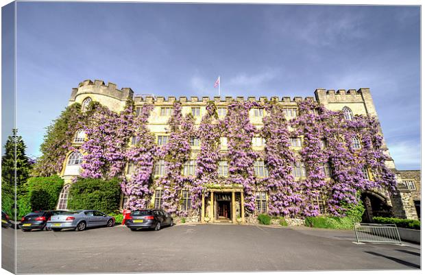 The Castle Hotel Canvas Print by Rob Hawkins