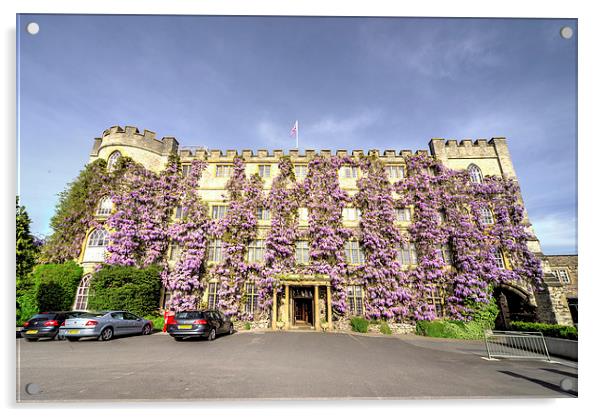 The Castle Hotel Acrylic by Rob Hawkins