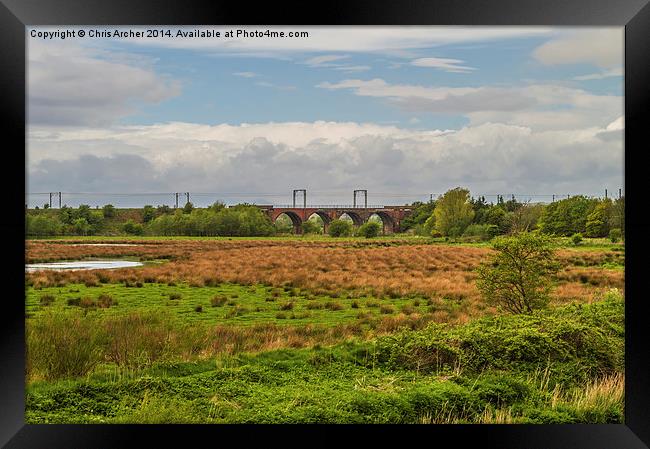 Bogside Nature Reserve Framed Print by Chris Archer