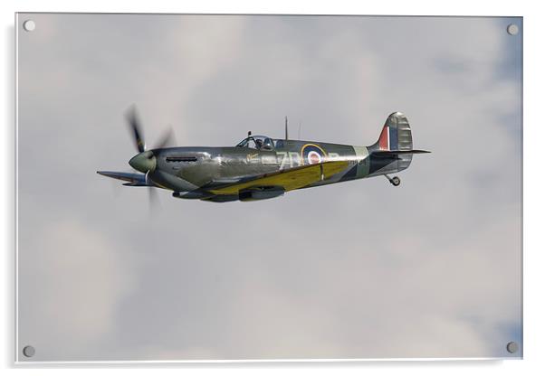Spitfire MH434 flying Acrylic by Oxon Images