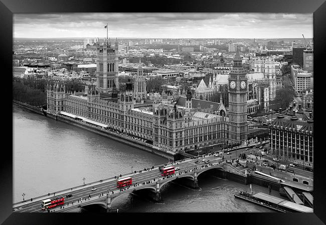 Houses of Parliament Framed Print by Andy Barker