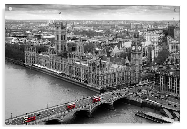 Houses of Parliament Acrylic by Andy Barker
