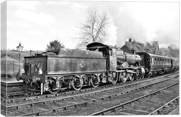 GWR 7812 at Highley Canvas Print by Paul Williams