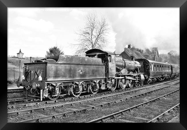 GWR 7812 at Highley Framed Print by Paul Williams