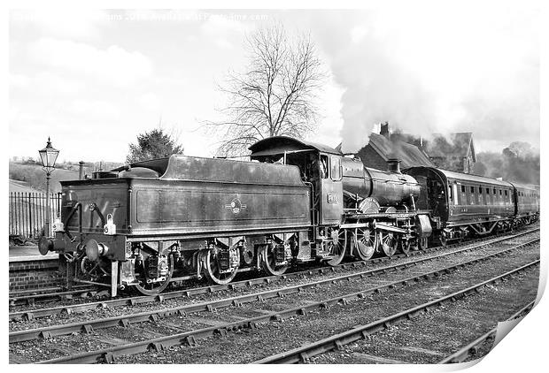 GWR 7812 at Highley Print by Paul Williams