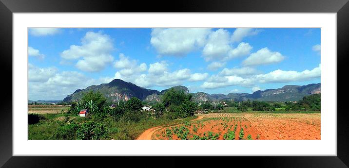 Vinales Valley Framed Mounted Print by Steve Falla