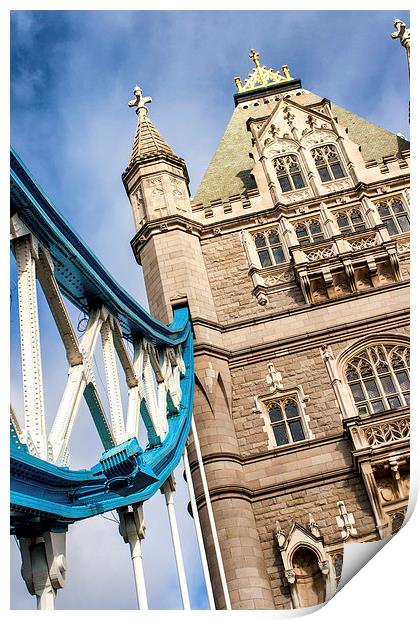 Tower Bridge Print by Andy Barker