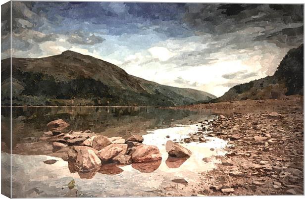 Lake District Canvas Print by Andy Barker