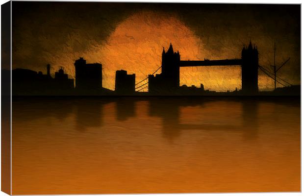 Tower Bridge Canvas Print by Tom York